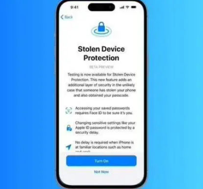 慈溪苹果授权维修店分享被盗设备保护功能开启方法 